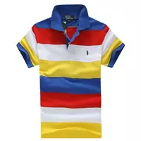 2013 polo ralph lauren t-shirt high neck hommes respirant cotton italy pl1025 blue yellow